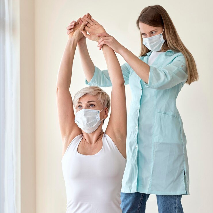 Doctor with his Patient - Well-Being - Acupuncture